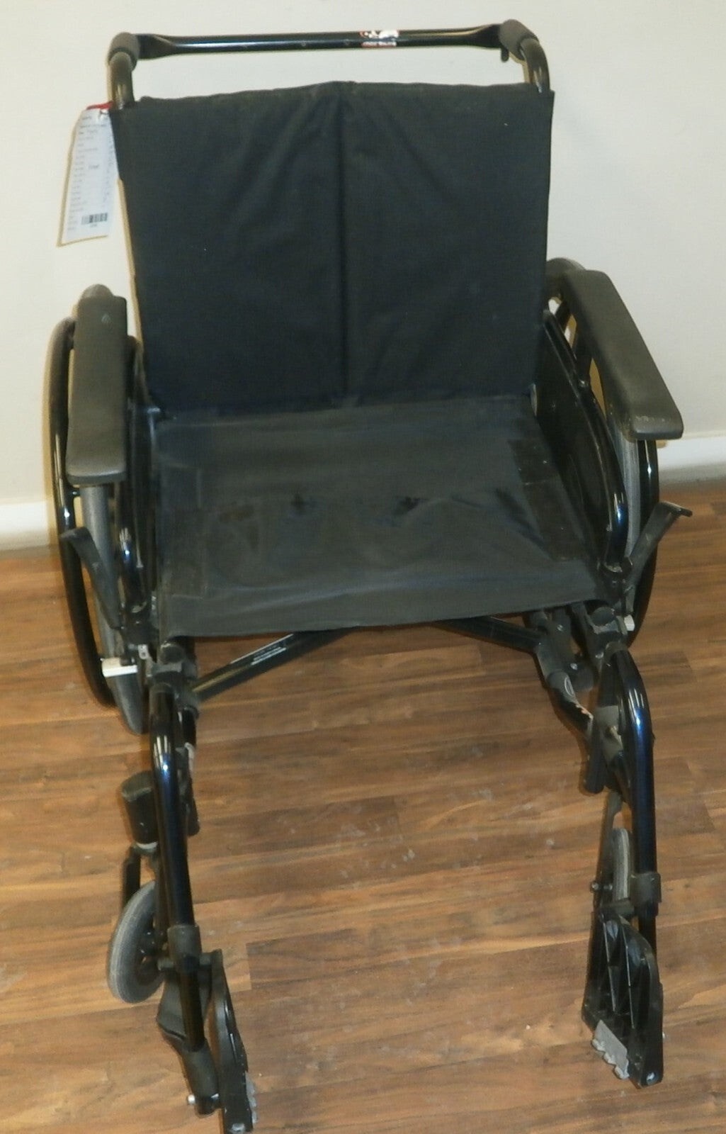 20 INCH INVACARE ATO MYON FOLDING WHEELCHAIR P/N 1193301 GOOD CONDITION