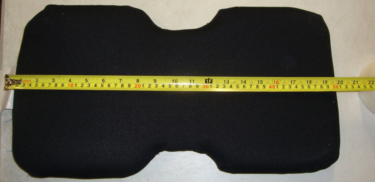 INVACAIRE WHEELCHAIR CURVED BACK 12x19 INCH
