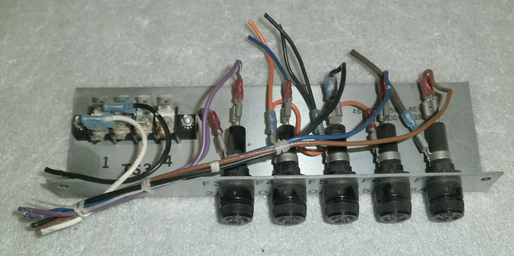 46279235G1 REV 3 VC477400 9638 Fuse, Bracket From GE AMX4 2169360-7