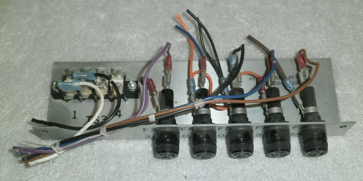 46279235G1 REV 3 VC477400 9638 Fuse, Bracket From GE AMX4 2169360-7