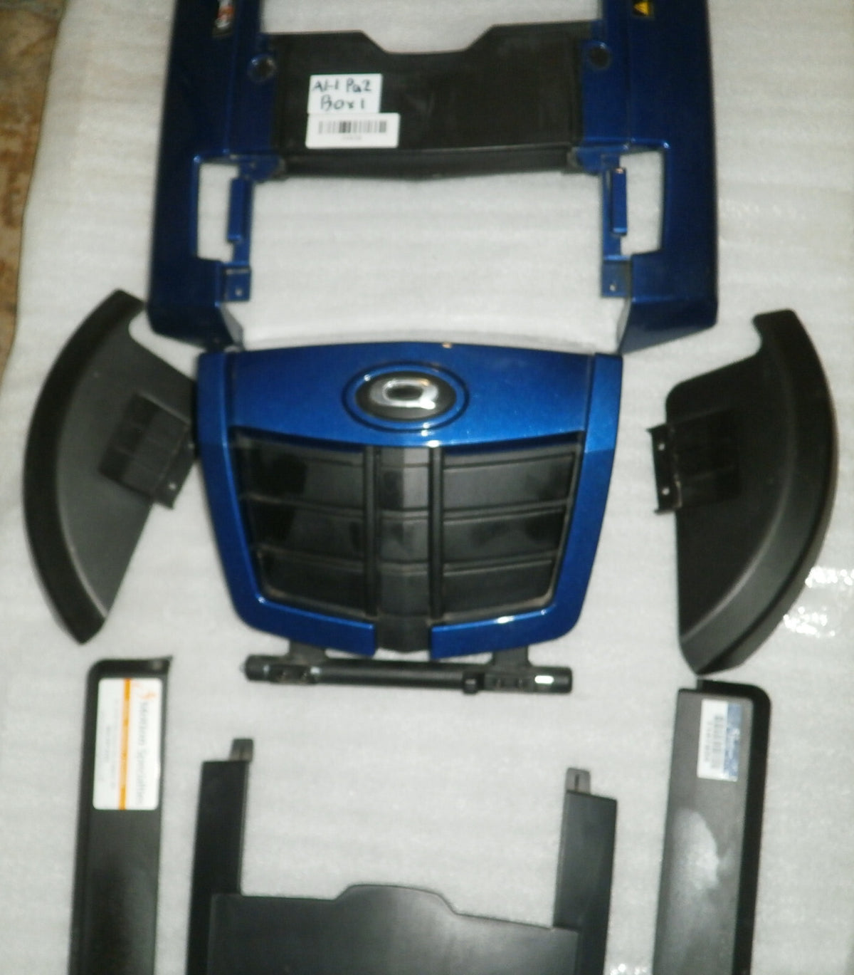 Lots of Quantum Edge 2.0 power wheelchair Piece of Plastic Body Panels