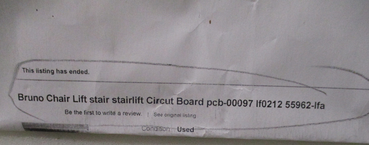 pcb board for bruno 2110 circuit display stair board pcb-00097 (No Tariffs)
