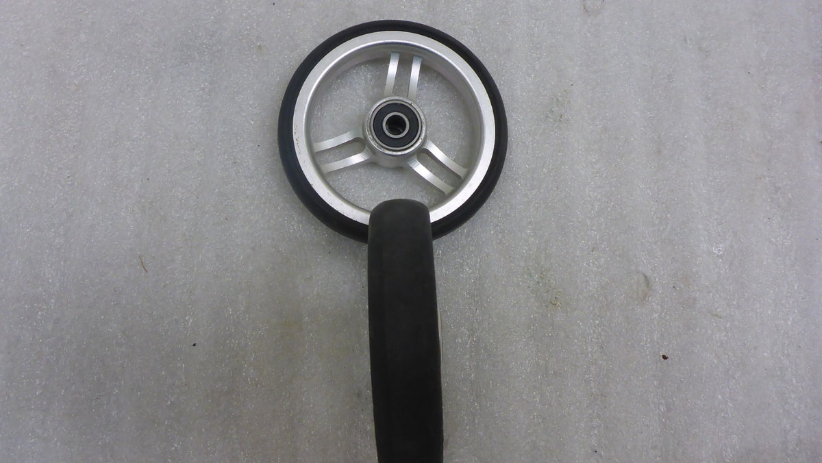 SET OF 2 Quickie Caster 4" Aluminum Wheels Good Condition For Wheelchair