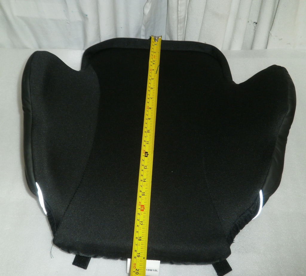 18 x 18" Comfort Acta-Relief Wheelchair Back Cushion only w/ Cover (No mounting)