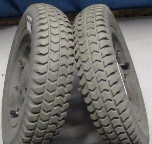 A1 QUICKIE XPERIENCE WHEELCHAIR AIR TIRES 3.00-8 VERY GOOD CONDITION