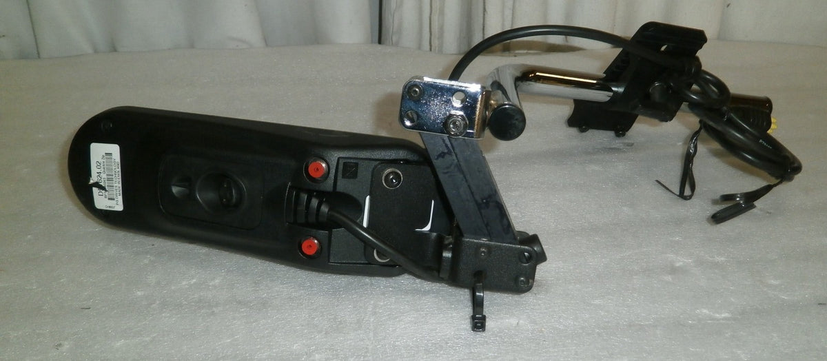 PERMOBIL R-NET JOYSTICK D51624-02 WITH SCREEN AND SWING AWAY ARMREST GOOD C