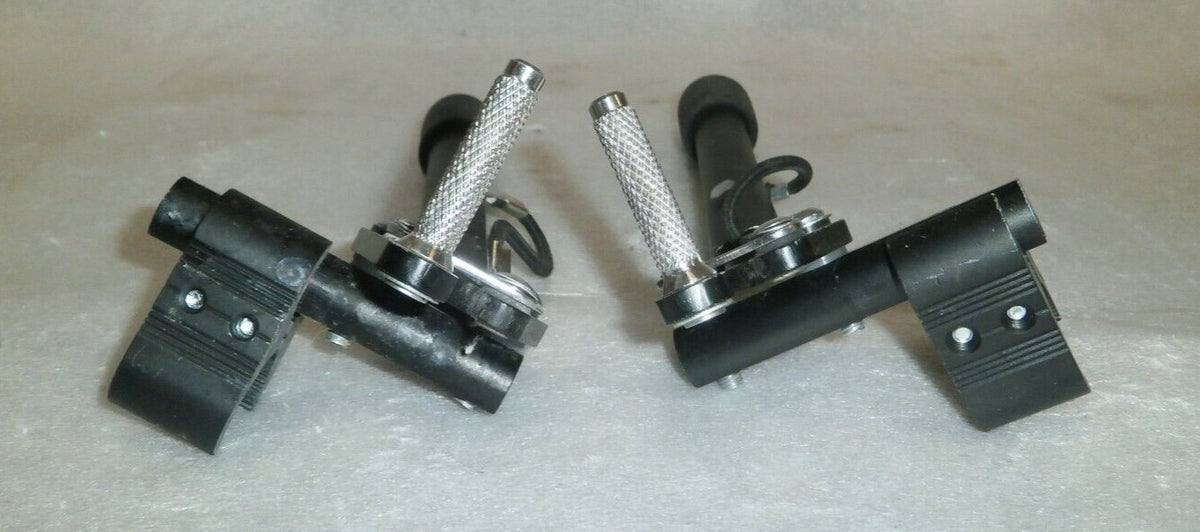 Wheel Locks Wheelchair Long Hand Brake Pull Push Assembly Pair Left Right