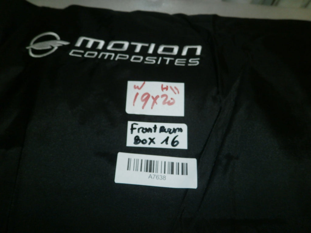Motion Wheelchair Fabric Adjust Back cover Upholstery Size 19 x 20