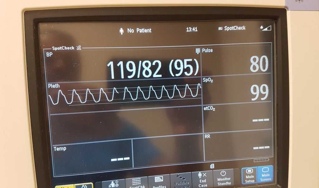 Phillips IntelliVue MP5 Patient Monitor with Microstream CO2 w/ Battery