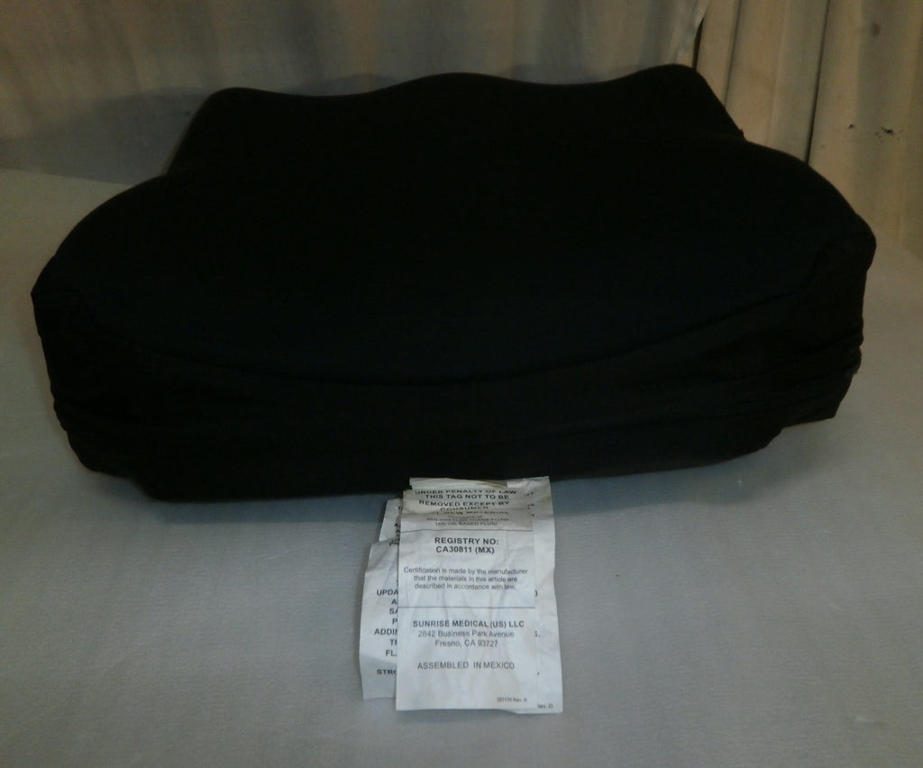 JAY UNION WHEELCHAIR CUSHION WITH COVER 17 x 19 " VERY GOOD CONDITION