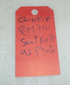Quickie QM-710 Seat Belt With Bolts Dimension as Photo