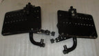 SET OF WHEELCHAIR FOOT REST GOOD CONDITION WITH MOUNT PLATES DIMENSION AS PHOTO