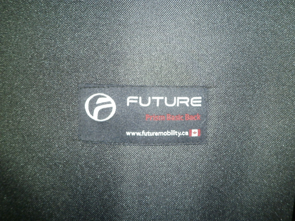 FUTURE PRISM BASIC BACK FOR WHEELCHAIR WITH BACK SUPPORT FULL BRACKETS VERY GOOD