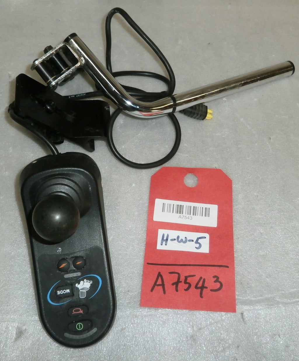 WHEELCHAIR JOYSTICK PG D51623.01 WITH JOYSTICK ARM GOOD CONDITION