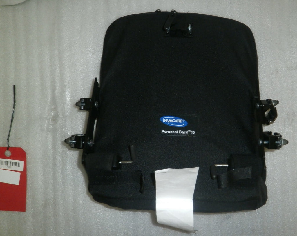 Invacare Personal Back Cushion TM 10 Size 16x18" W/ Accessories Good Condition