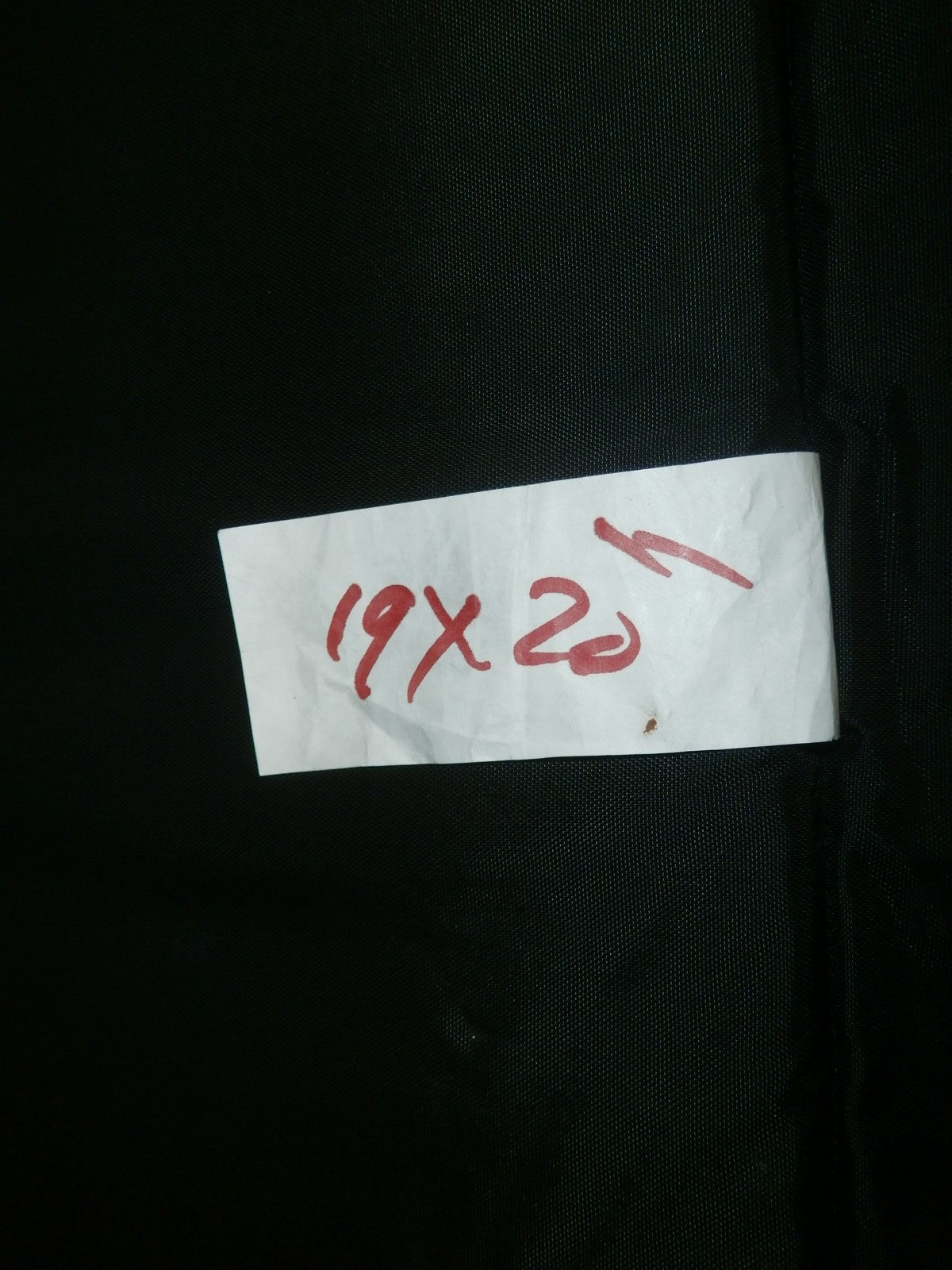 Motion Wheelchair Fabric Adjust Back cover Upholstery Size 19x20" Good Condition