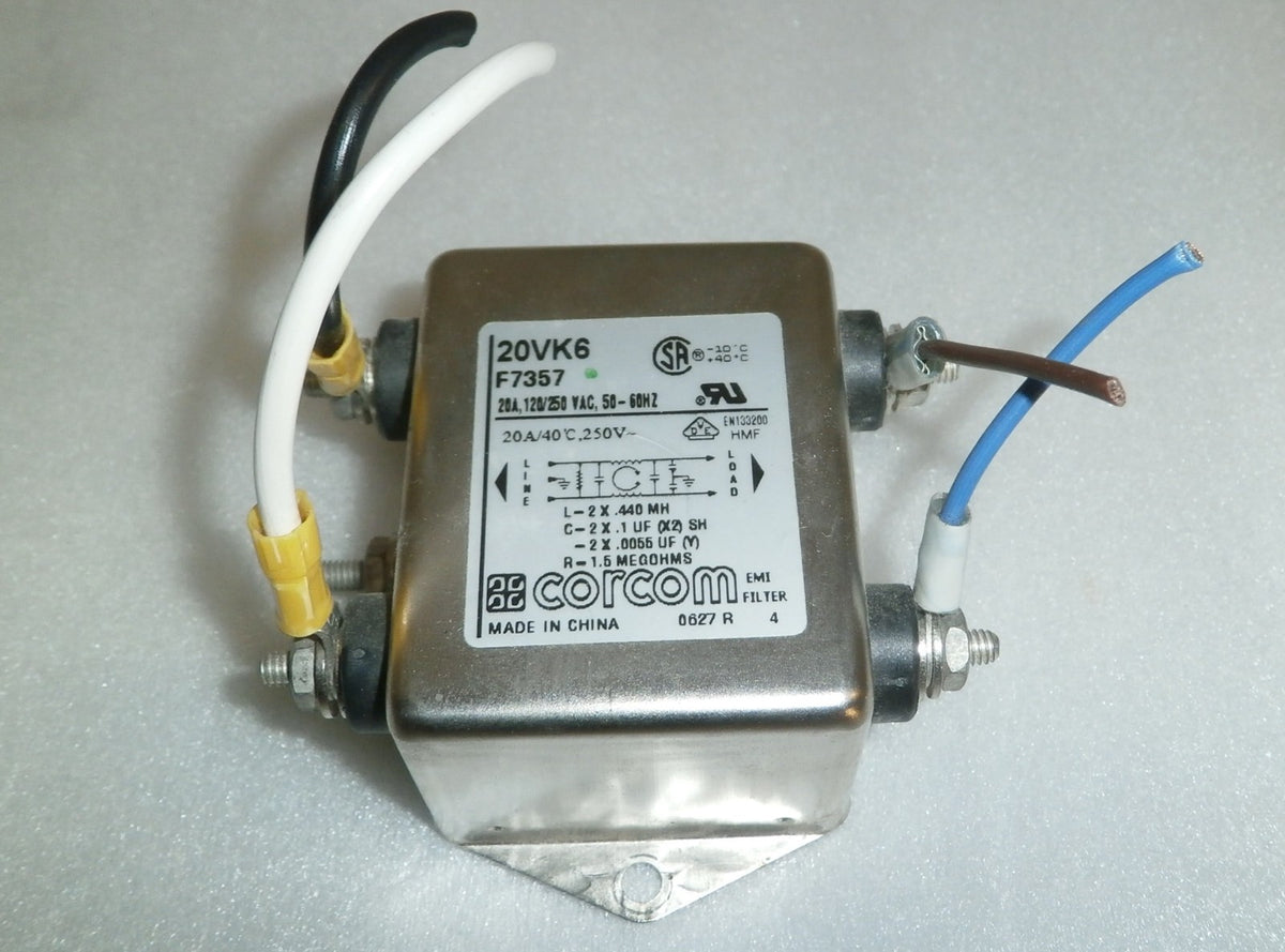 VARIAN CP-3800 CORCOM 20VK6-F7357 AND T11-62-SWITCH 20-0A-01-10AL-V USED G