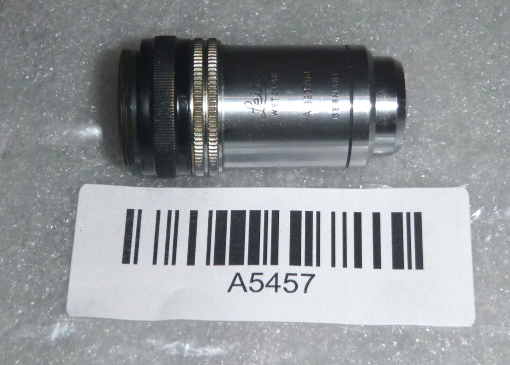 Leitz Wetzlar A 393768 Germany 170/0.17 FL Oel 54/0.95 Microscope Objective