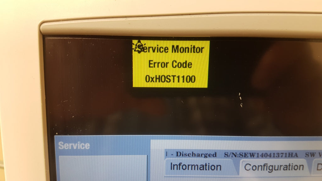 GE Healthcare CARESCAPE B650 Monitor 6ICU 6NIC