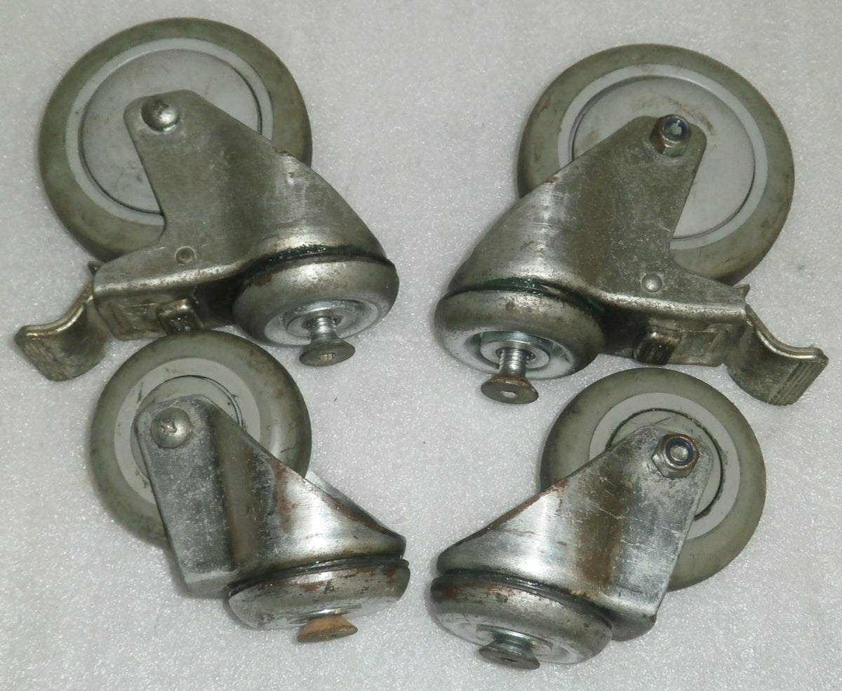 LOT OF 4 ERGO LIFT BHM ERLI-2110 CASTERS FRONT AND BACK W/ GREASED