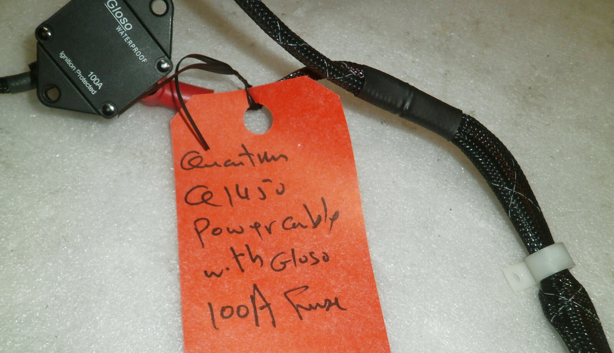 Quantum Q1450 Power Cable with Gluso 100A