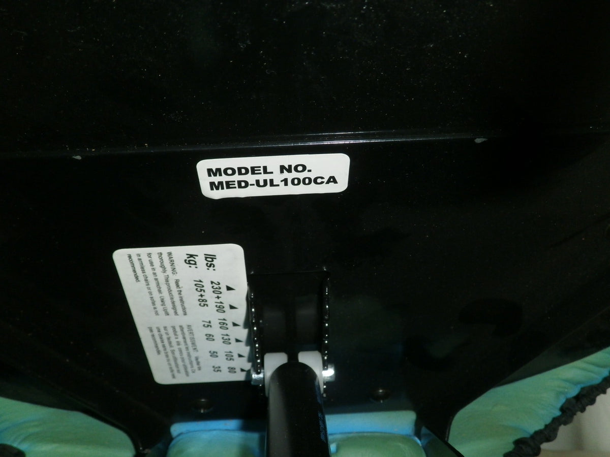 UPLIFT SEAT ASSIST MODEL MED-UL100CA CAPACITY 230++ LBS