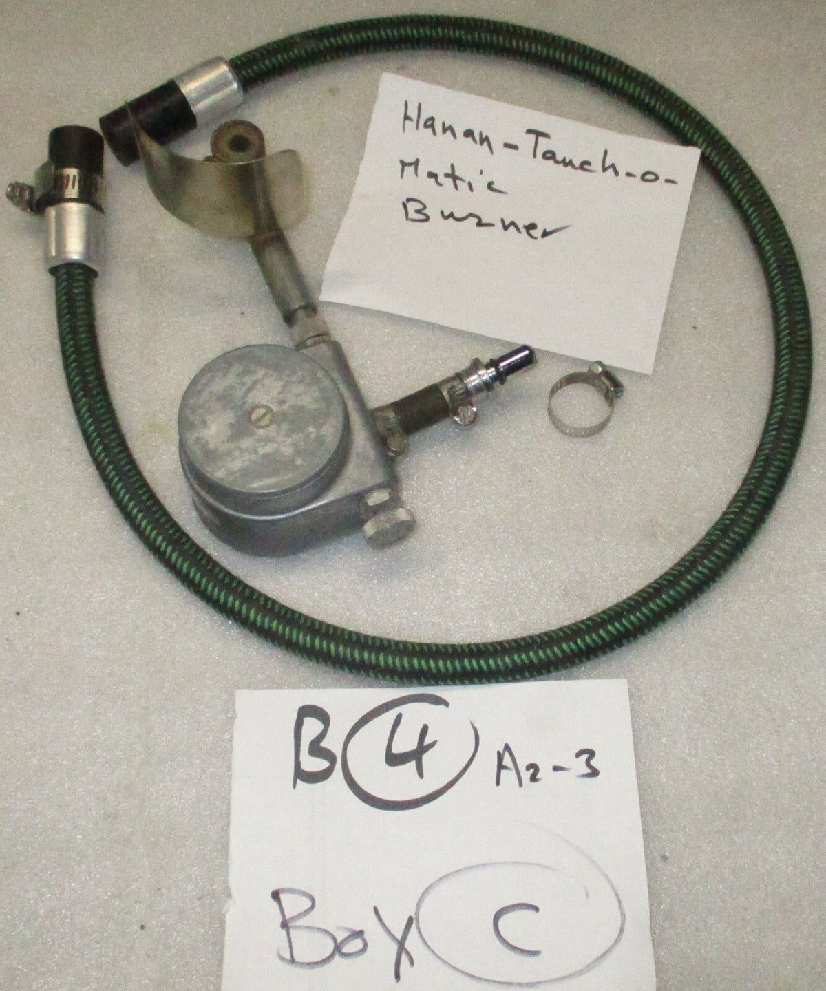 HANAN-TOUCH-O-MATIC BURNER USED AS PHOTO