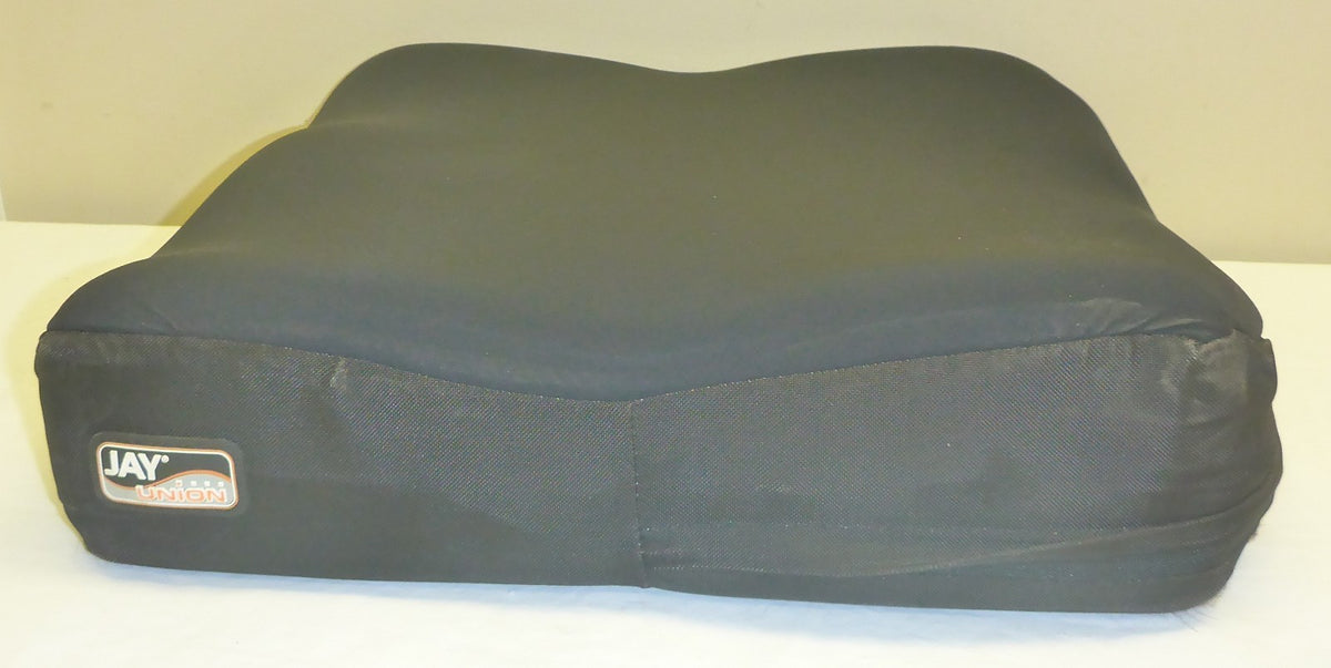 Jay Union Wheelchair Cushion Size 18x18" W/Cover Good Condition