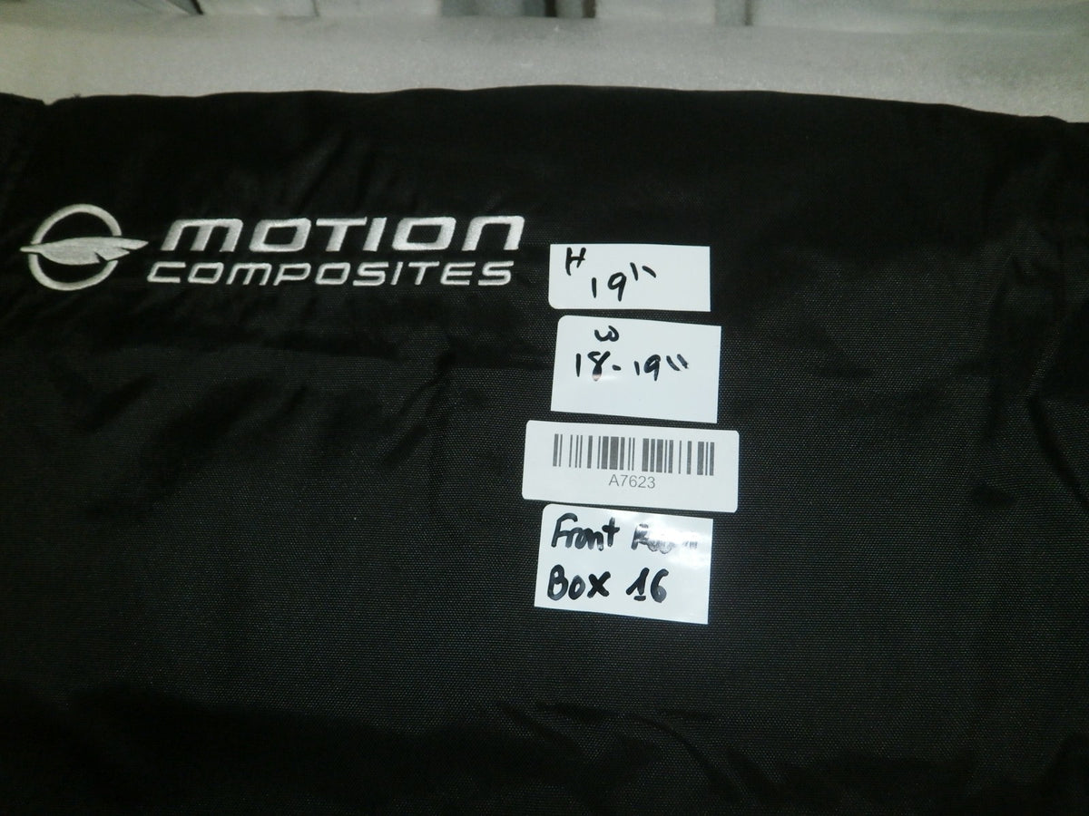 Motion Wheelchair Fabric Adjust Back cover Upholstery Size 18-19" Good Condition