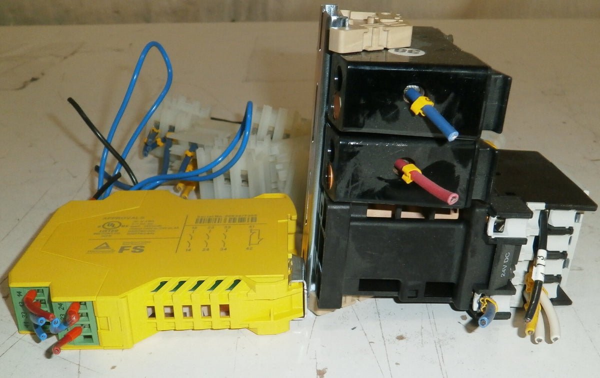 MOLLER DILR22-G AND ONE PHOENIX CONTACT PSR-ESA4_B AND 2 FUSETEK MD30F 30