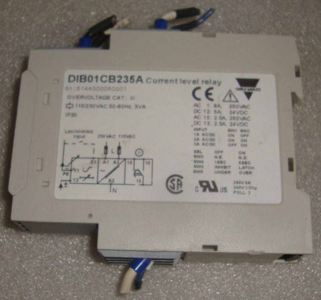 DIB01CB235A CURRENT LEVEL RELAY CRM136