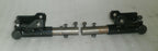 SET OF 2 WHEELCHAIR HINGE BRACKETS VERY GOOD AS PICTURE