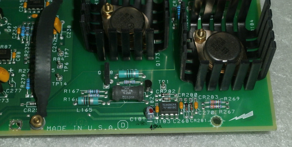 GE AMX-4 46-264986-G2-A CONTROL BOARD DRIVER & DRIVER BOARD 46-288764 G1-A