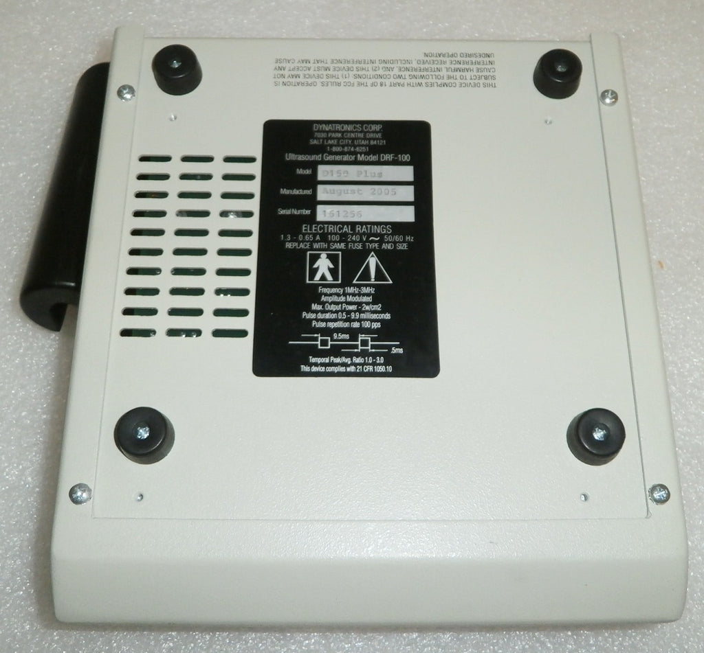 Dynatronics Dynatron 150 Plus Ultrasound Generator DRF-100 D150 (no probe)