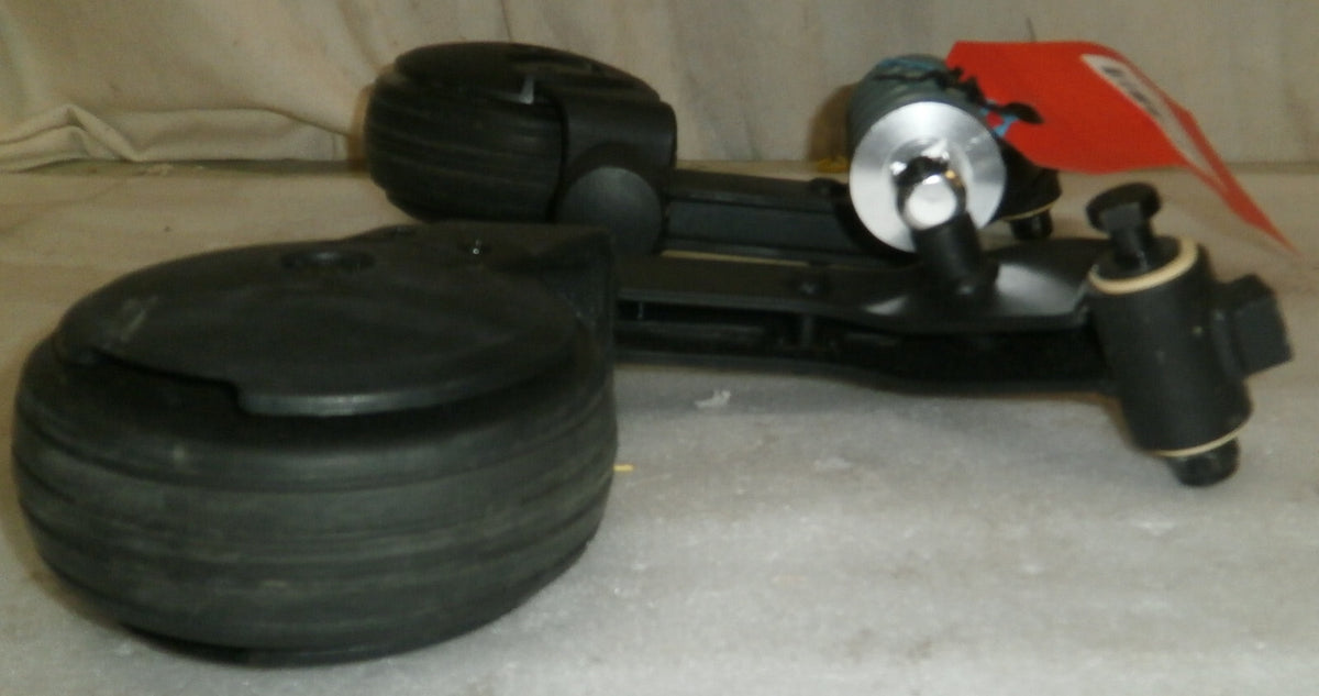 LOT OF TWO REAR CASTERS WHEELS ASSEMBLY W/ SUSPENSION SHOCK from QUANTUM 2.0