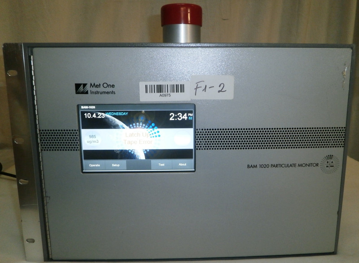 Met One BAM 1020 Touch Screen Continuous Particulate Monitor