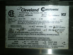 Cleveland 24CGM200 Natural Gas Convection Steamer