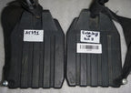 SET OF WHEELCHAIR FOOT REST GOOD CONDITION WITH MOUNT PLATES DIMENSION AS PHOTO