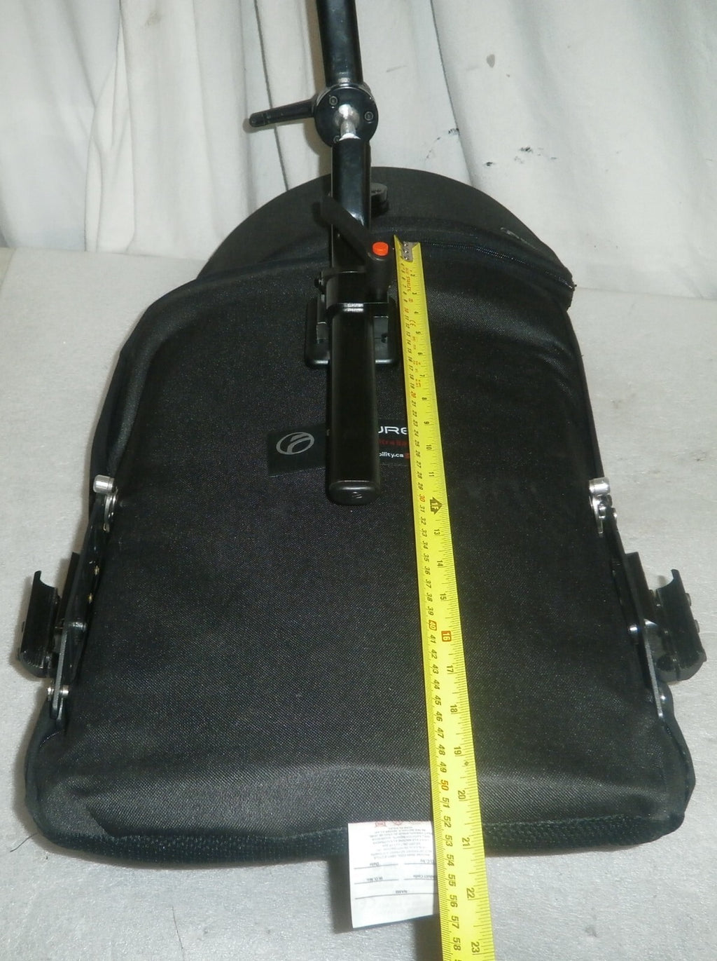 FUTURE WHEELCHAIR BACK CUSHION SIZE 16x21" W/ HEADREST & ACCESSORIES
