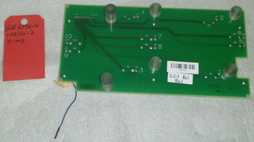 GE AMX-4 BOARD 46-321370G1-C Gates Battery Board 46-321371P1 REV 0 USA MADE