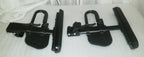 PAIR OF WHEELCHAIR ARM RESTS LEFT AND RIGHT WITH SUPPORT FOR QUICKIE LXi