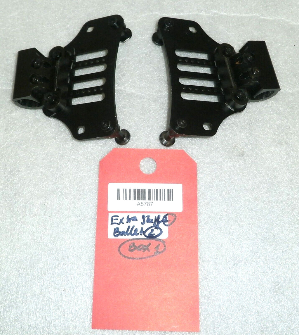 SET OF 2 WHEELCHAIR BACK SUPPORT BRACKETS