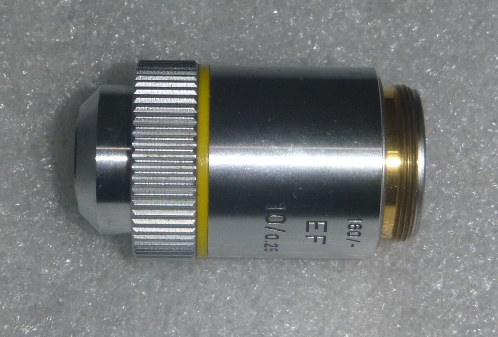 Microscope lens Leitz Wetzlar Germany 519760 160/- EF 10/0.25