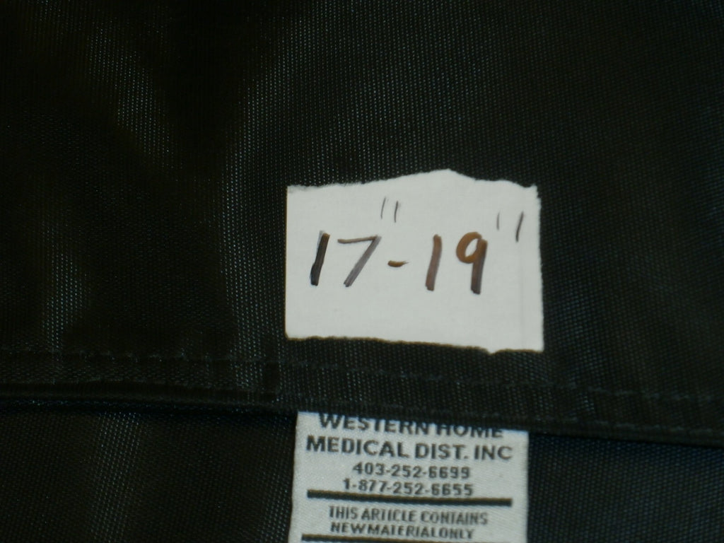 Western Home Medical Dist.INC Adjustable Wheelchair Back size 17"-19" Cover