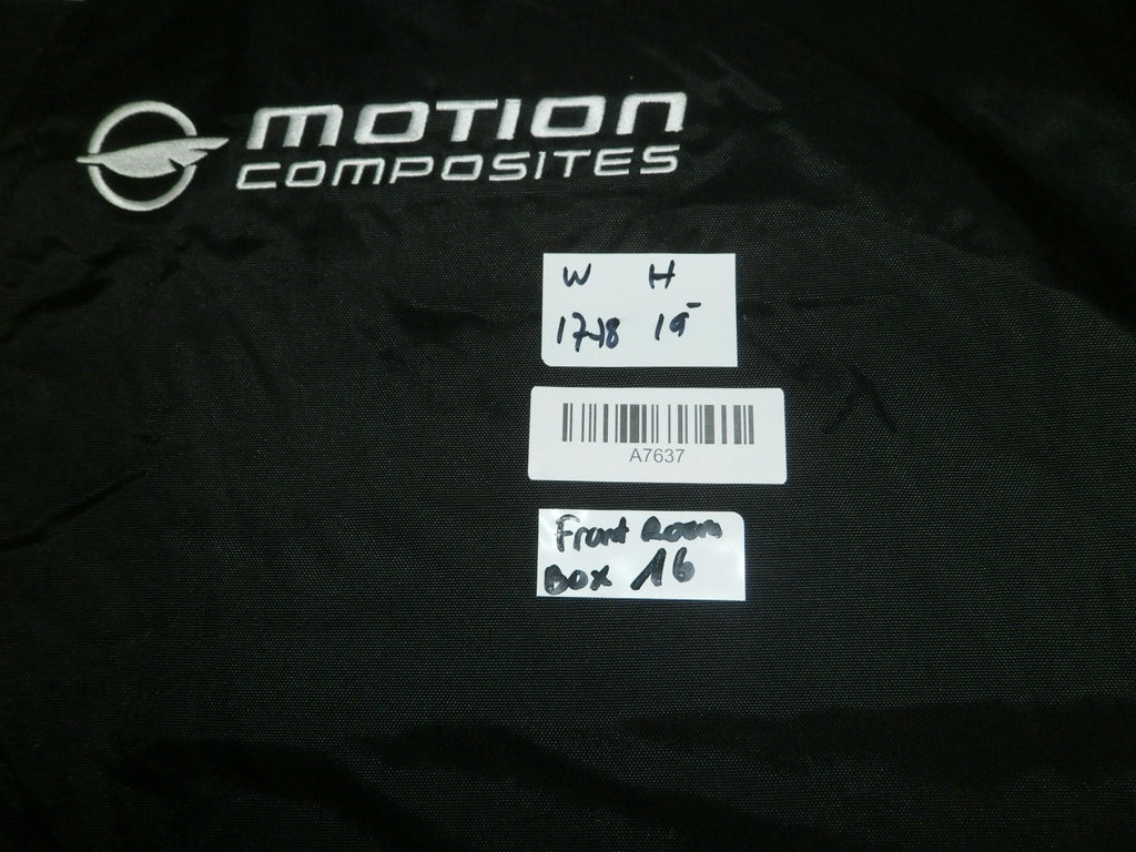 Motion Wheelchair Fabric Adjust Back cover Upholstery Size 17-18" Height 19"