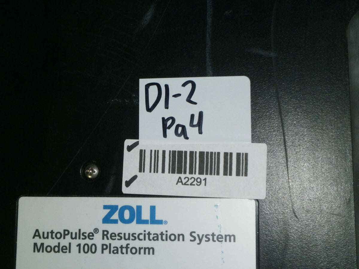 Zoll AutoPulse 100 Resuscitation System No Battery Included