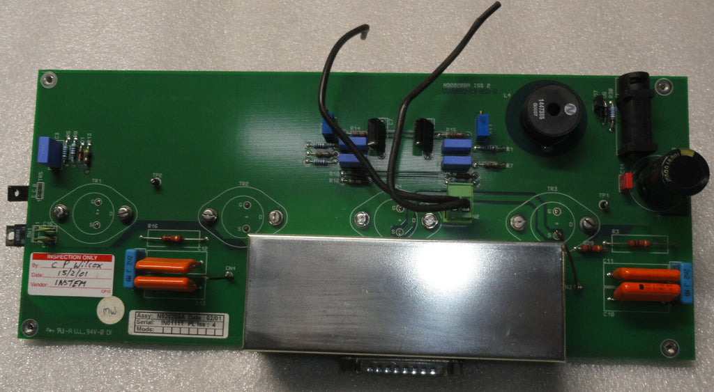 BOARD N920208A 94V-0 AND MSI COIL 90.5 AND 3 FAN PAPST TYPE 8414 24VDC