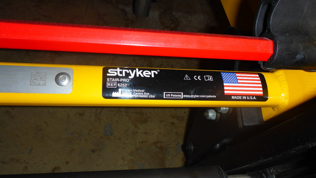 Stryker 6252 Evacuation Chair Stair Pro with Options (Year 2019) (no Tariffs)
