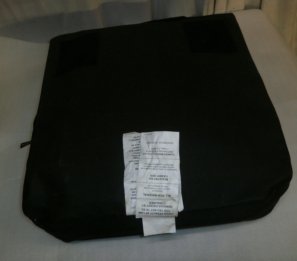 JAY UNION WHEELCHAIR CUSHION WITH COVER 17 x 19 " VERY GOOD CONDITION