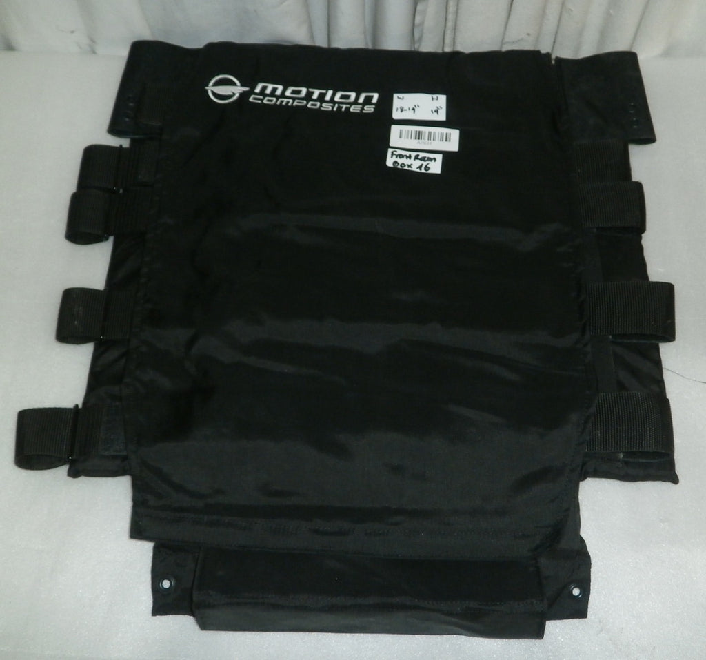 Motion Wheelchair Fabric Adjust Back cover Upholstery Size 18-19" Good Condition